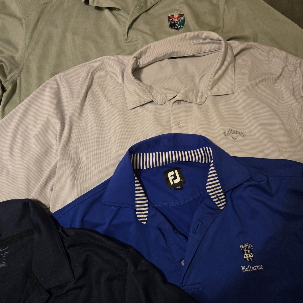 Lot of 8 Mens Golf Polos - Picture 4 of 12